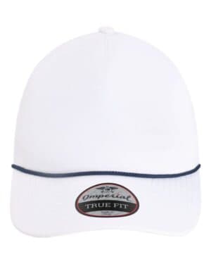 WHITE/ NAVY Imperial 5054U the harrison cap