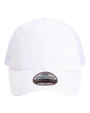 WHITE Imperial L338M the hinsen mesh back cap