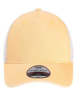 APRICOT/ STONE Imperial X240M the gambit mesh back cap