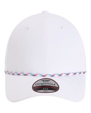 WHITE/ BLUE/ RED/ WHITE Imperial 7054 the wingman cap