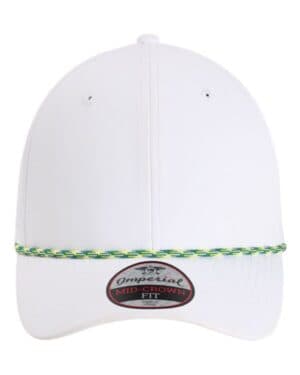WHITE/ GREEN/ YELLOW Imperial 7054 the wingman cap