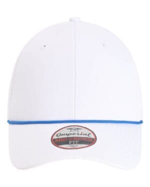 WHITE/ ROYAL Imperial 7054 the wingman cap