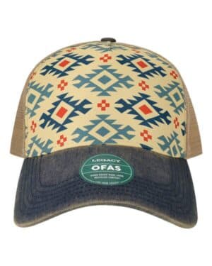 NAVAHO Legacy OFAFP old favorite five-panel trucker cap