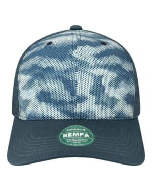 NAVY CAMO DOTS Legacy REMPA reclaim mid-pro adjustable cap