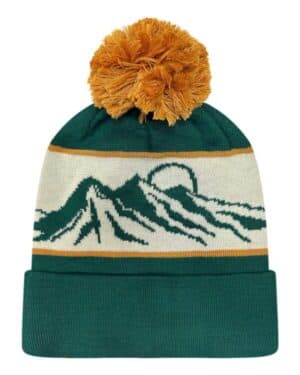 FLATIRONS/ TEAL Locale GRNDSR grand recycled beanie