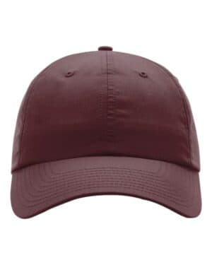MAROON Richardson 220 relaxed performance lite cap
