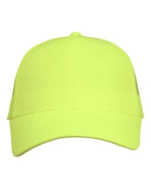 NEON YELLOW Valucap VC400 mesh-back twill trucker cap