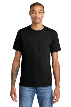 BLACK 1301 american apparel unisex heavyweight t-shirt