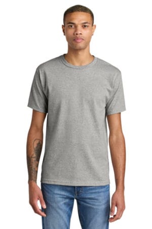 HEATHER GREY 1301 american apparel unisex heavyweight t-shirt