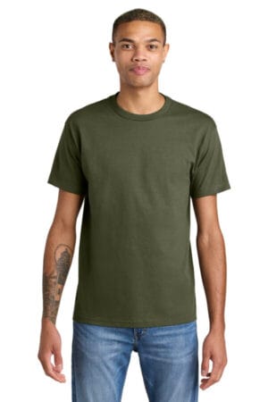 MILITARY GREEN 1301 american apparel unisex heavyweight t-shirt