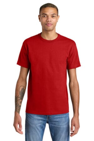 RED 1301 american apparel unisex heavyweight t-shirt