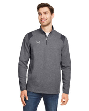 CRBN HT/ WT _090 1310071 men's hustle quarter-zip pullover sweatshirt