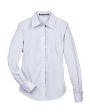 DG510W women's crown collection micro tattersall woven dress shirt