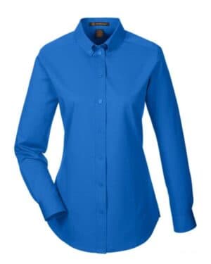 M581W women's foundation cotton twill shirt with teflon