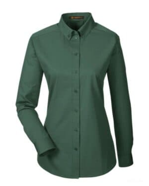 M581W women's foundation cotton twill shirt with teflon