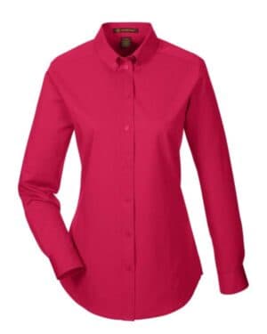 RED M581W women's foundation cotton twill shirt with teflon