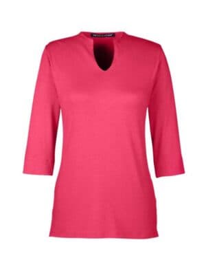 DP188W women's perfect fit tailored open neckline top
