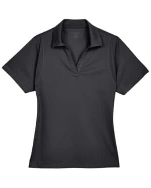 Harriton M354W women's micro-piqu polo