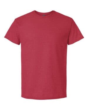 HEATHER RED Gildan 3000 light cotton t-shirt