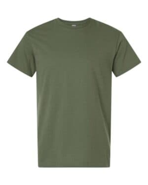 MILITARY GREEN Gildan 3000 light cotton t-shirt