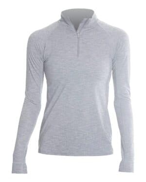 ALLOY HEATHERED Anetik WSFLTL0 women's flight tech quarter-zip