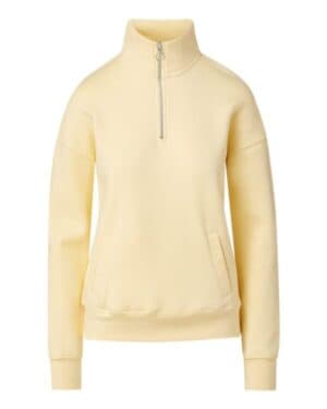W20189 women's cloud fleece quarter-zip sweatshirt