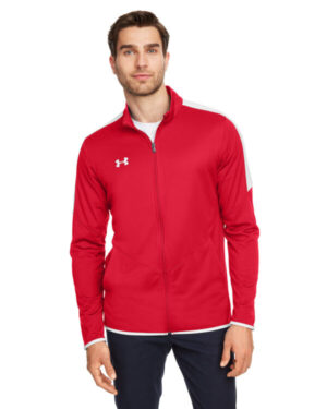 RED _600 Under armour 1326761 men's rival knit jacket