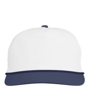 WHITE/ NAVY Swannies SWB100 brewer cap