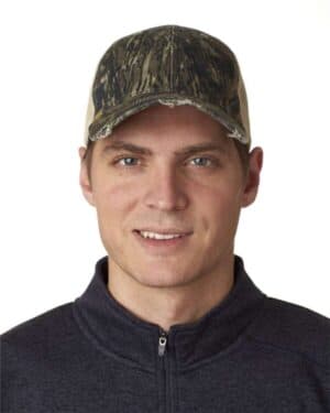Adams headwear OL102 ollie distressed cap