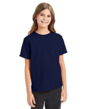 NAVY Comfortwash by hanes GDH175 garment-dyed youth t-shirt