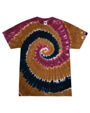 WILLOW Colortone CD1000 multi-color tie-dyed t-shirt