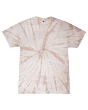 SPIDER TAUPE Colortone CD1000 multi-color tie-dyed t-shirt