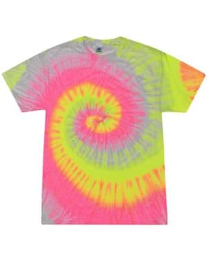 SILVER RAINBOW Colortone CD1000 multi-color tie-dyed t-shirt
