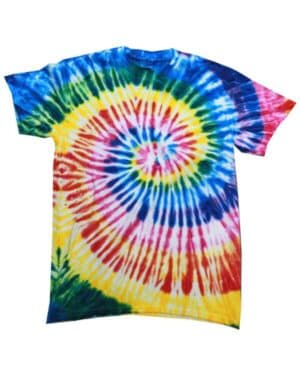 Colortone CD1000 multi-color tie-dyed t-shirt