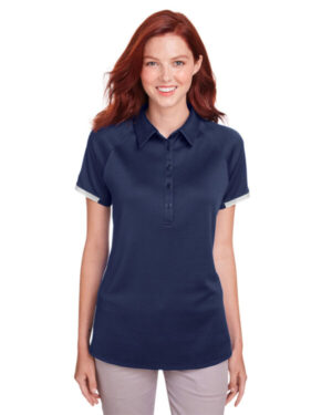 MDNIGHT NVY _410 Under armour 1343675 ladies' corporate rival polo