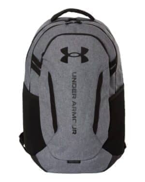 CASTLEROCK HEATHER/ BLACK Under armour 1384672 hustle backpack 60