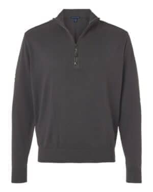 GRAPHITE Devon & jones DG446 men's new classics quarter-zip sweater