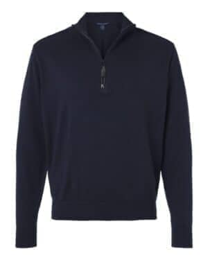 Devon & jones DG446 men's new classics quarter-zip sweater