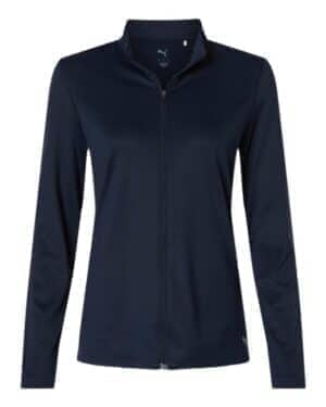 DEEP NAVY DEEP NAVY Puma golf 631052 women's icon 20 full-zip