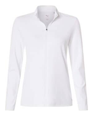 WHITE GLOW WHITE GLOW Puma golf 631052 women's icon 20 full-zip
