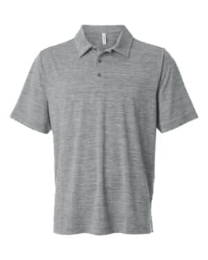 Team 365 TT125 men's relay heathered stripe polo