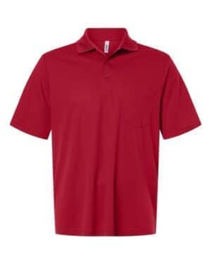 CLASSIC RED CLASSIC RED Core365 CE108P men's nova performance pique pocket polo