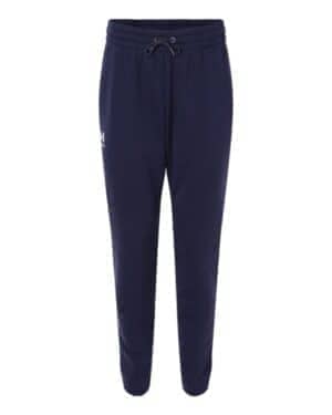 MIDNIGHT NAVY/ WHITE MIDNIGHT NAVY/ WHITE Under armour 1373882 men's icon fleece joggers