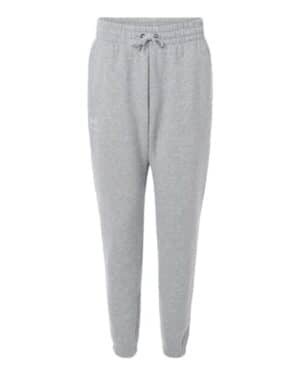 MOD GREY LIGHT HEATHER/ WHITE MOD GREY LIGHT HEATHER/ WHITE Under armour 1373882 men's icon fleece joggers