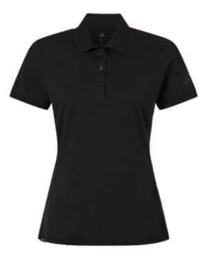 BLACK Adidas A1016 women's ultimate365 tour twistknit polo