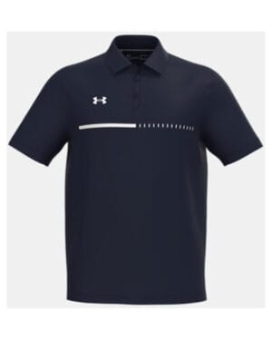 MD NVY/ WH  _410 Under armour 1370359 men's title polo