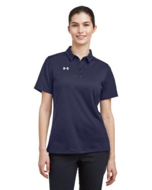 MD NVY/ WH  _410 Under armour 1370431 ladies' tech polo