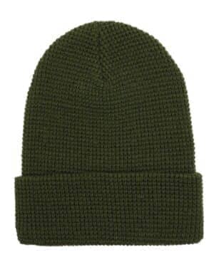 Yp classics 2501KC waffle cuffed knit beanie