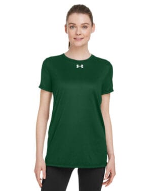 FOR GRN/ WH _301 Under armour 1376847 ladies' team tech t-shirt