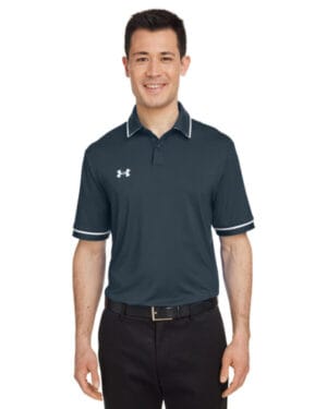 STLH GR/ WH _008 Under armour 1376904 men's tipped teams performance polo